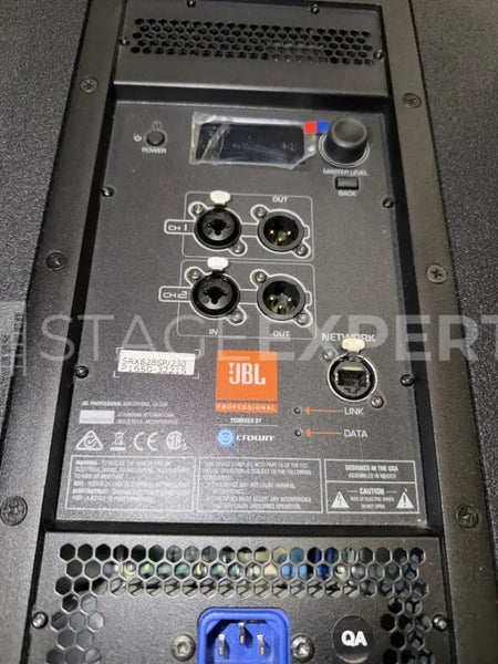 JBL SRX828SP Powered Subwoofers – Pair with Covers & Wheels