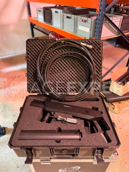 MagicFX CO2 Launcher with 10 m Hose, Connector, Case Kit