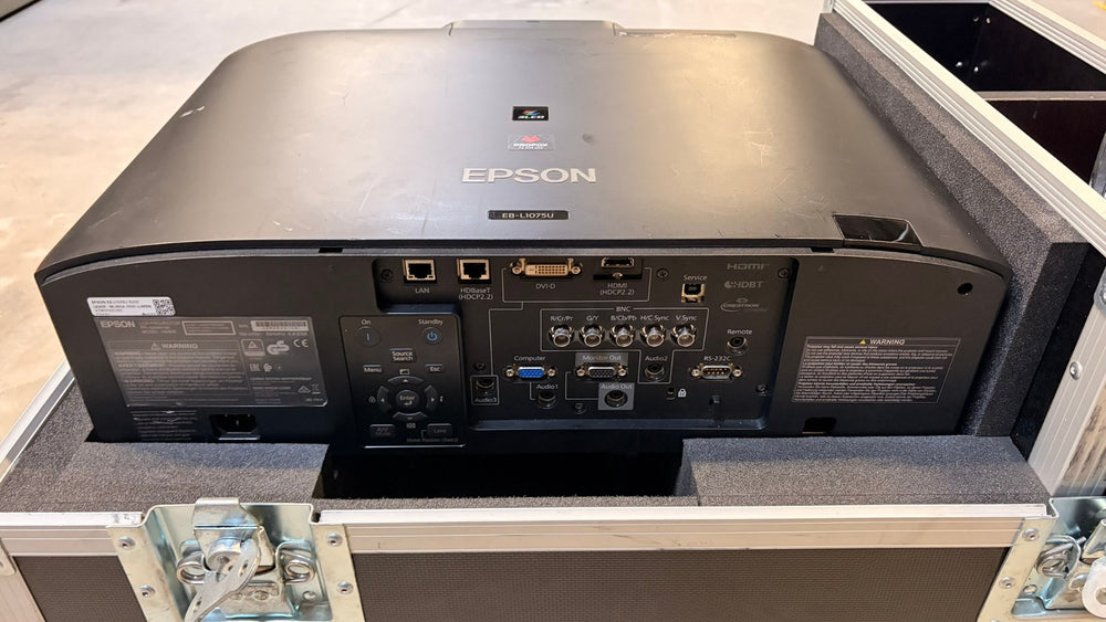 Epson EB-L1075 Laser Projector with ELPLM08 Lens, 7000 lm