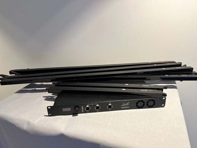 Lucenti Blackwave + PixlDrive8 PRO 8‑Batten Lighting Package