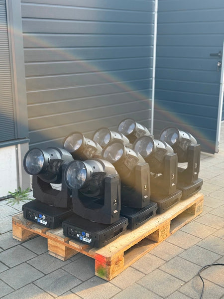 Ehrgeiz Cobalt Plus 5R Beam Moving Heads – Set of 8