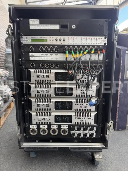 Funktion One Amp Rack 4x E45 + XO04 Controller | RES5