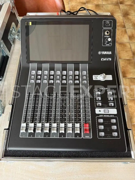 Yamaha DM3 Dante with Flightcase – Compact Digital Mixer