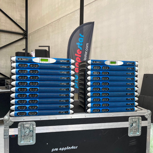 Powersoft M28Q 4-channel Amplifier, 4x700W @ 4Ω, Class D