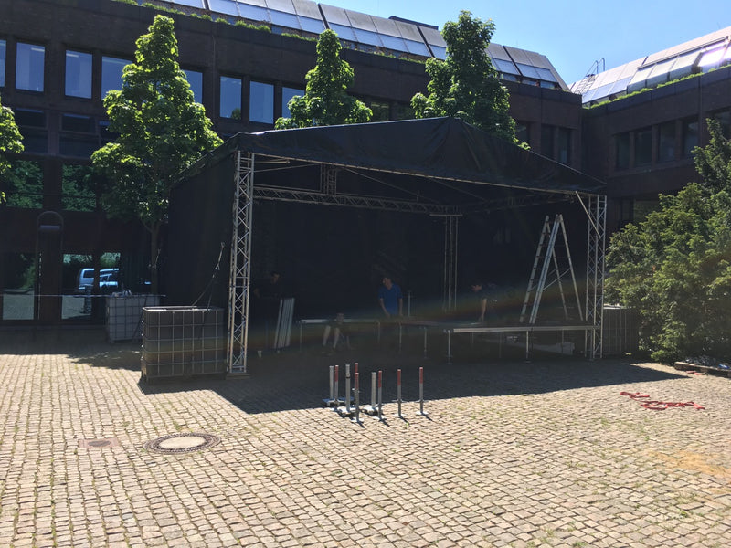Eurotruss Ground Support Stage 8.71m x 6m x 4.92m