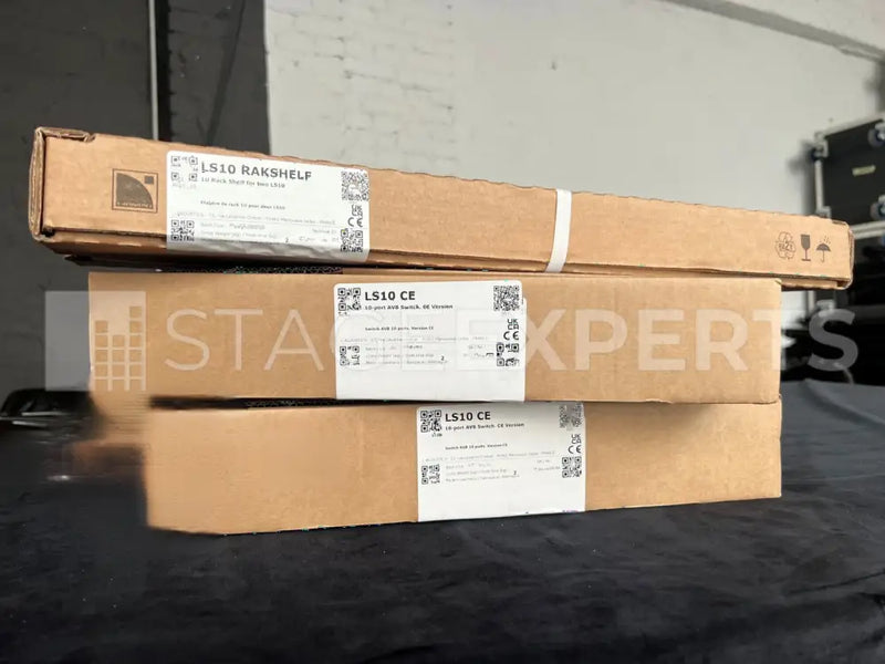 L-Acoustics LS10 – 2x AVB Switches with Rack Shelf Set Bundle