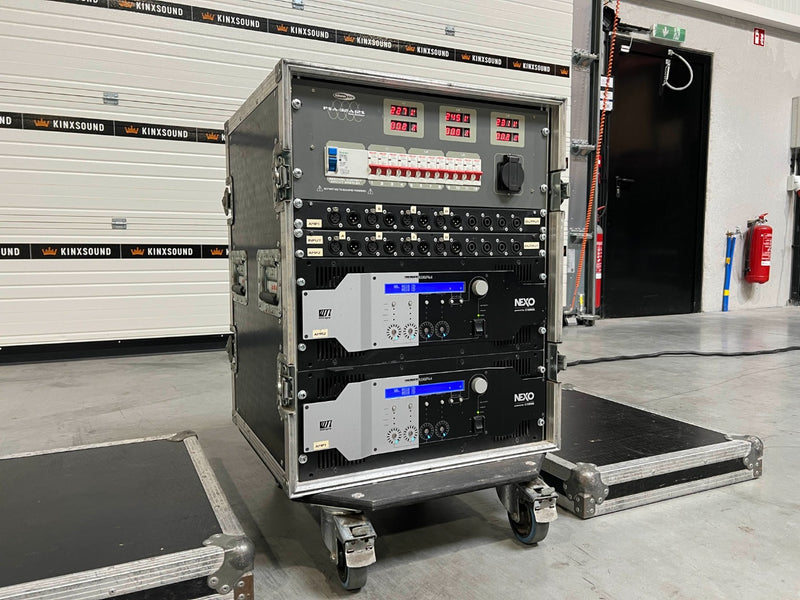 Nexo NXAMP4x4 Amp Rack – 2x 4x4000W with Case & Power