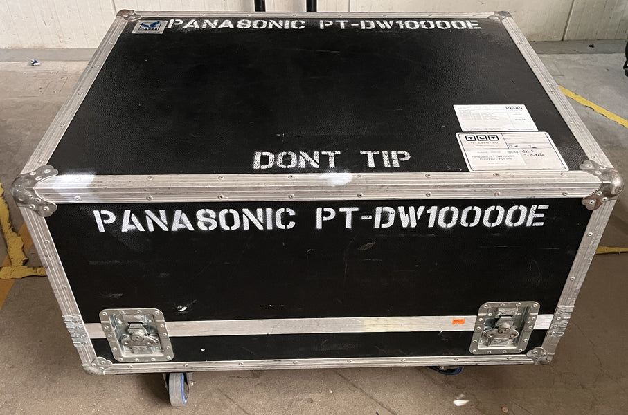 Panasonic PT-DW10000E Event Projector with Case & Frame