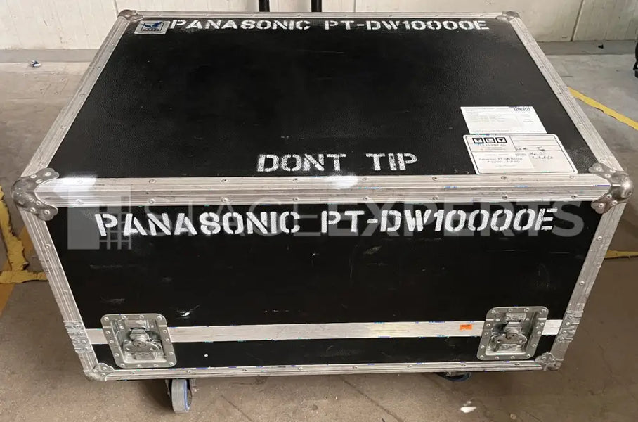 Panasonic PT-DW10000E Event Projector with Case & Frame