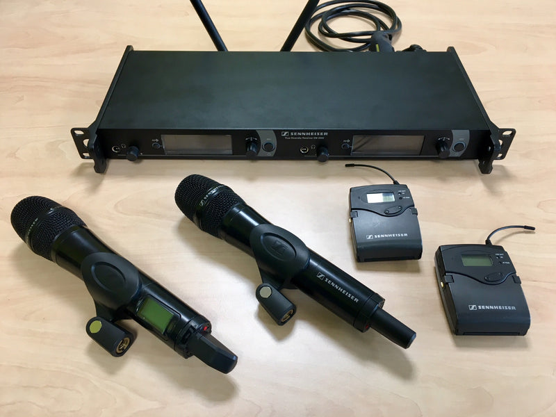 Sennheiser 2000 Series CW Set 2 (719–790 MHz) Wireless System