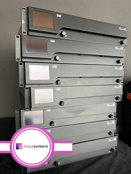 d&b audiotechnik D80 System Amplifier | 4-Channel DSP
