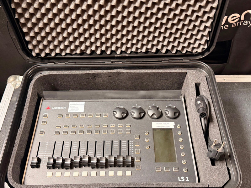 LightShark LS-1 Hybrid Console | Wireless Web Lighting Desk