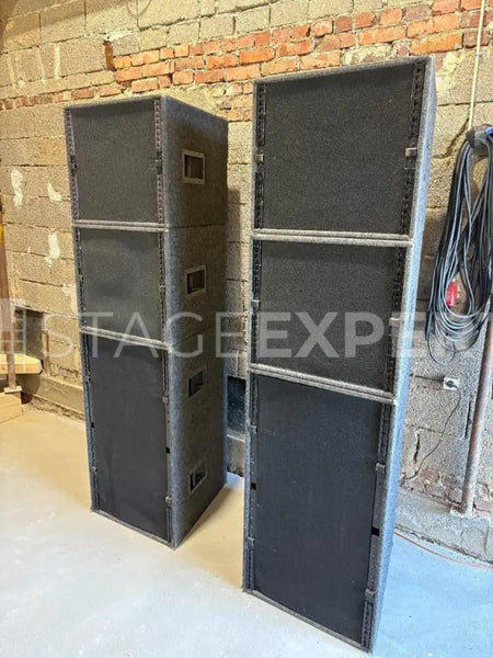 Nexo Alpha system: 2x M3, 2x B1-15, 2x S2 loudspeakers