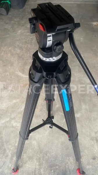 Vinten flowtech Tripod with Sachtler Ace SA-Drag Head