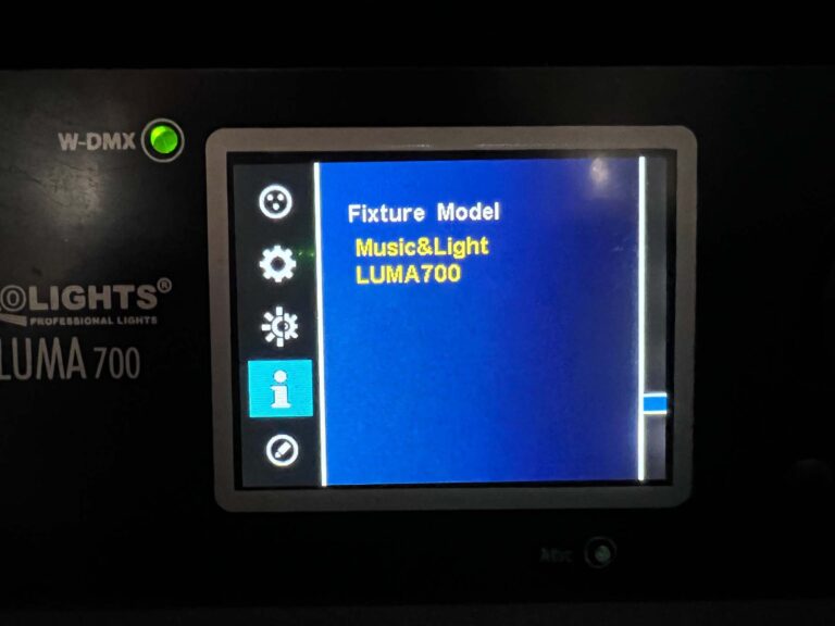 ProLights Luma 700 LED Moving Spot Light – Demo Unit, Ex-Demo