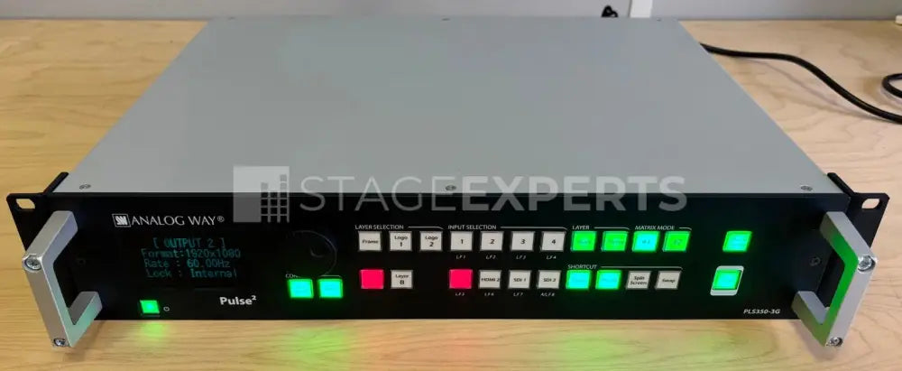 Analog Way Pulse 2 PLS350-3G Seamless Presentation Switcher