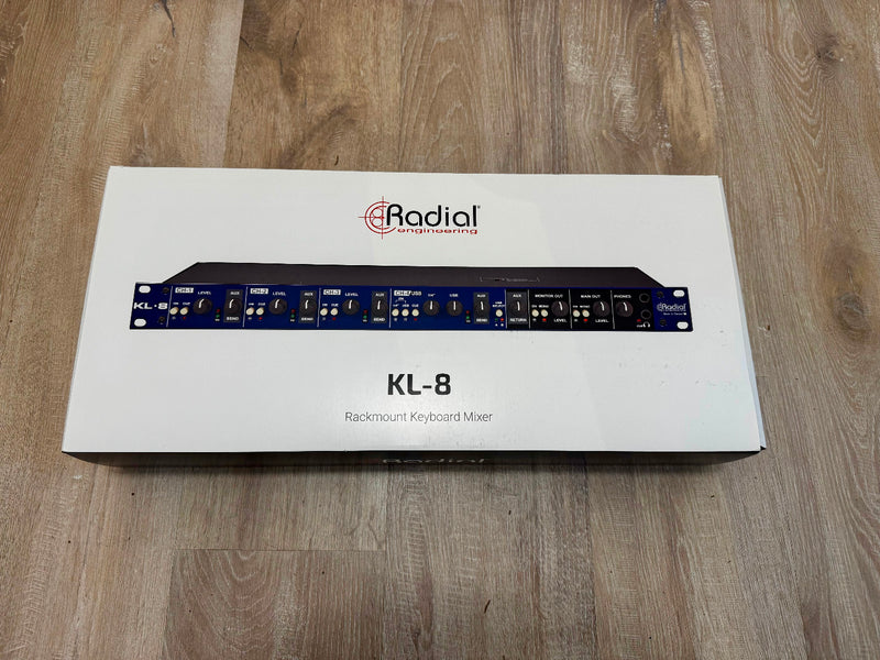 Radial Engineering KL8 19-inch Rackmount Keyboard Mixer