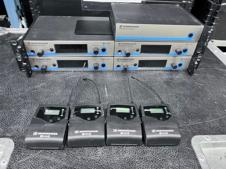 Sennheiser EW500 G3 4‑Ch Beltpack System A‑Band 516–558 MHz