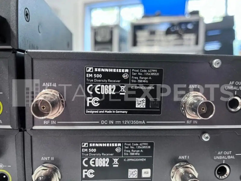 Sennheiser EW500 G3 4‑Ch Beltpack System A‑Band 516–558