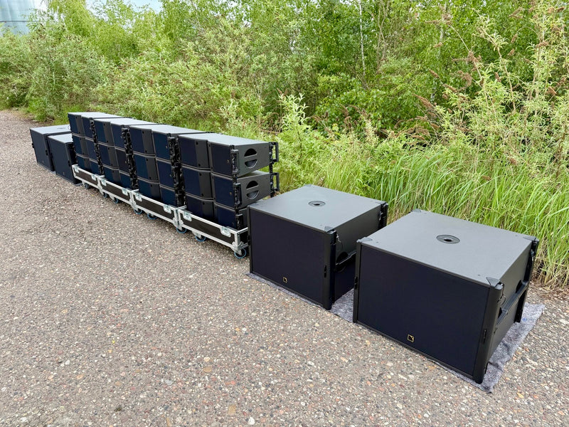 L-Acoustics KARA II set with SB18 & LA8 amplifiers