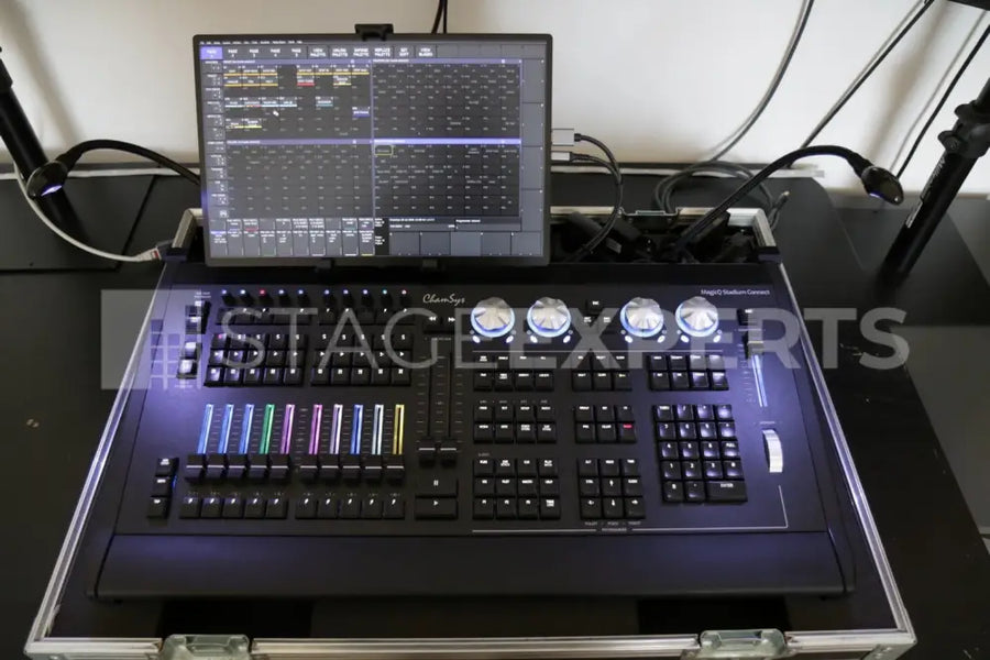 ChamSys MagicQ Stadium Connect Set with NUC, Case & 16in Monitor