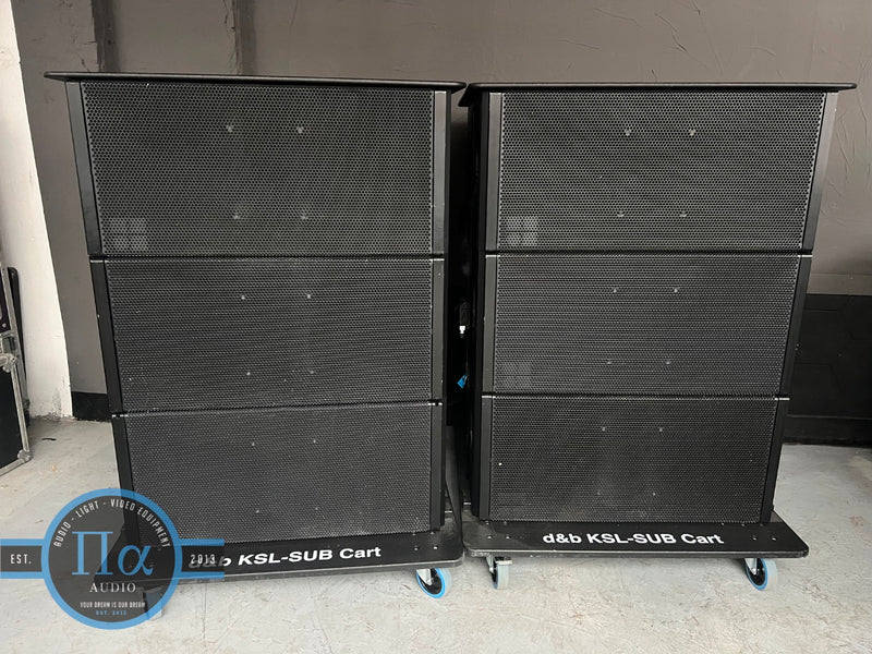 d&b audiotechnik KSL-GSUB Subwoofer | Cardioid Ground Sub