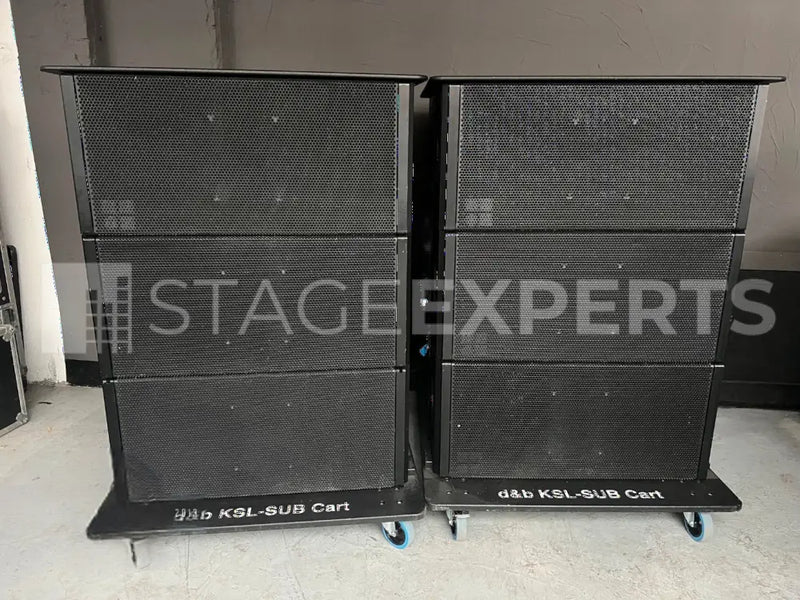 d&b audiotechnik KSL-GSUB Cardioid Ground Sub – KSL Series