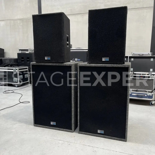 Meyer Sound CQ-2 & 650-HP Speaker Package – 2 Tops, 2 Subs