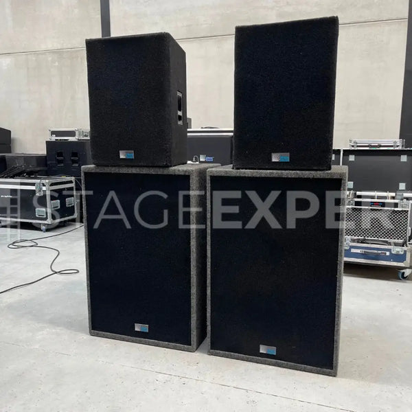 Meyer Sound CQ-2 + 650-HP Speaker Package (2 Tops, 2 Subs)