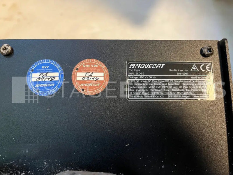 Movecat 8LD8-3 Motor Controller – 8-Channel Rigging Control
