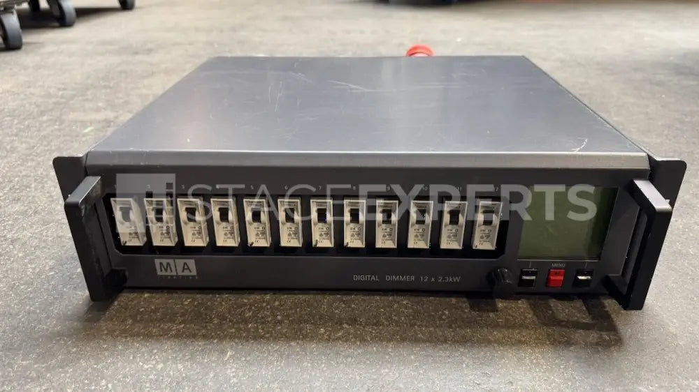 MA Lighting Digital Dimmer 12x2.3kW 12-Channel Rack Unit