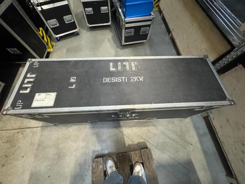 DeSisti Leonardo Fresnel 2 kW – Set of 4 with Flight Case