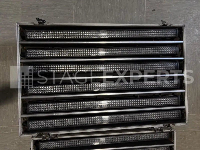 Varytec GIGABAR II LED Batten – Set of 11 with Flight Case