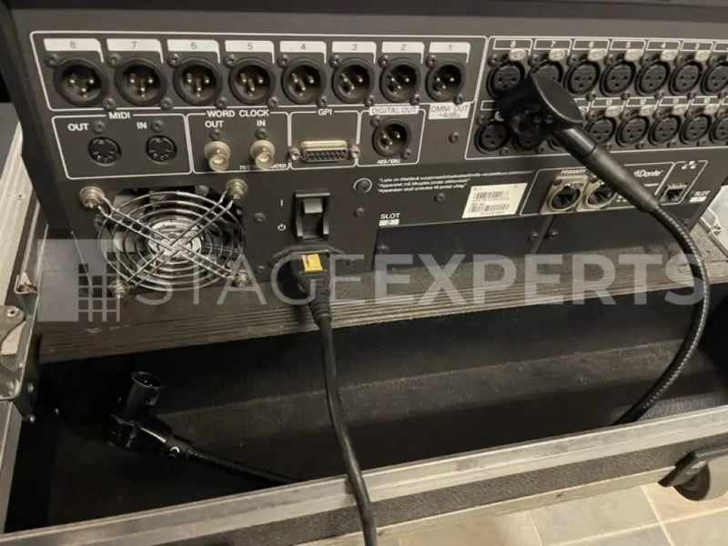 Yamaha QL1 Digital Mixer with Dante & Trolley Flight Case