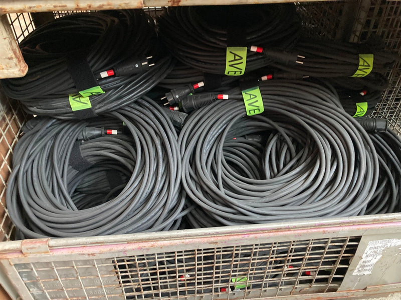 Schuko H07RN-F 3G2.5 – Set of 10 x 50 m Cables