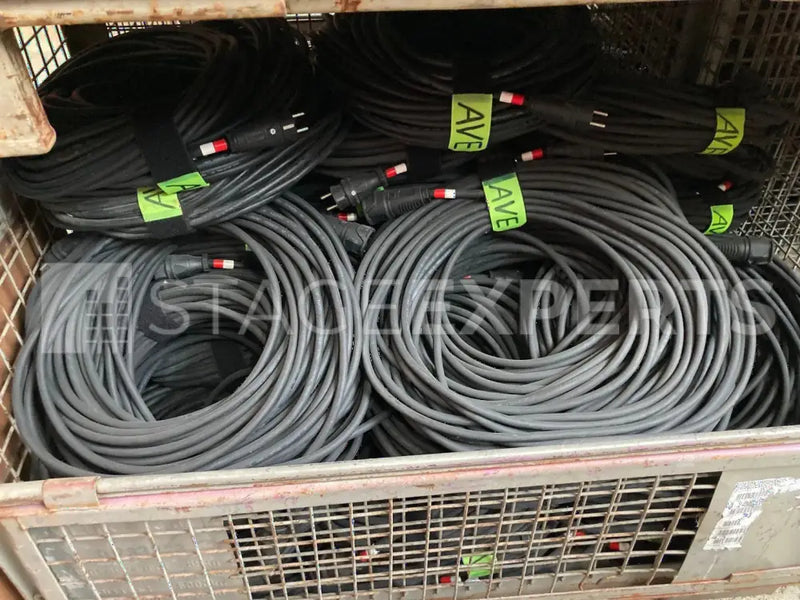 Schuko H07RN-F 3G2.5 – 10 x 50 m Power Cables Set
