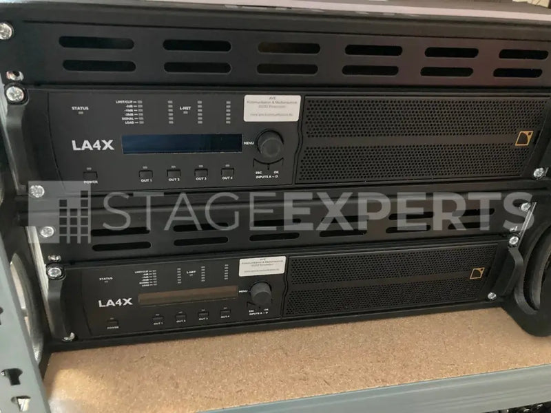 L-Acoustics LA4X System Amplifier – 4-Channel DSP Controller
