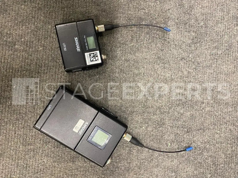 Shure UHF-R UR4D/UR4D+ Set with UR1 & UR2 (P8/Q5) Wireless Set