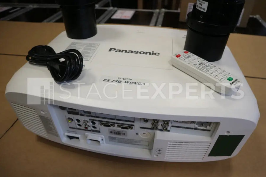 Panasonic PT-EZ770 Projectors Bundle with Lenses & Lamps
