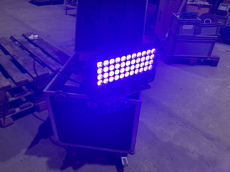 SGM P-5 LED Wash Set – 3 Working, 1 Faulty + Case