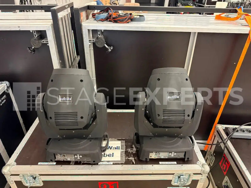 Eurolite TMH-S180 Pair with Flight Case – Spot Moving Heads