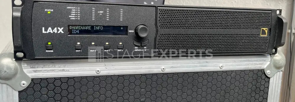 L-Acoustics LA4X with AVB – 4x1000W Amplified Controller