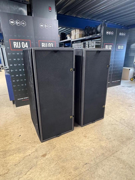 L-Acoustics SB28 Subwoofers (Pair) with Dollies & Covers