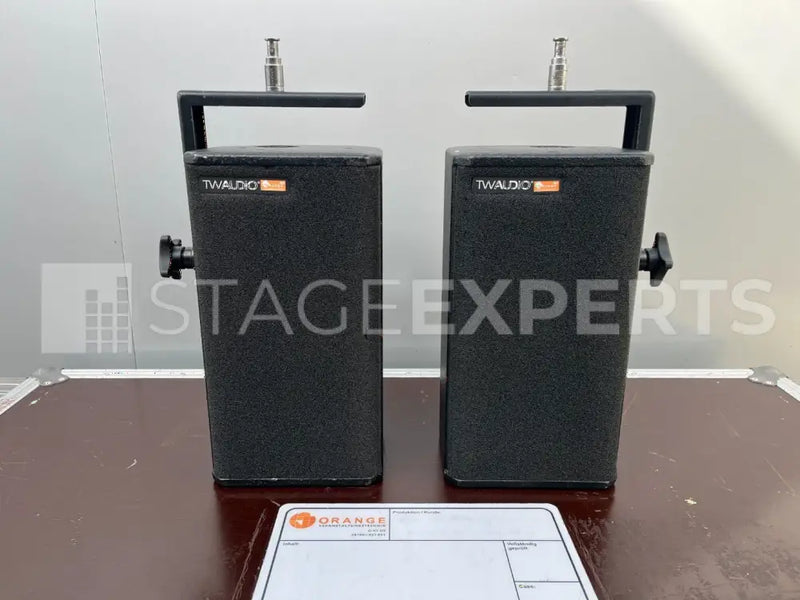 TW Audio M6 Pair with SBM6 Brackets – Compact Point‑Source