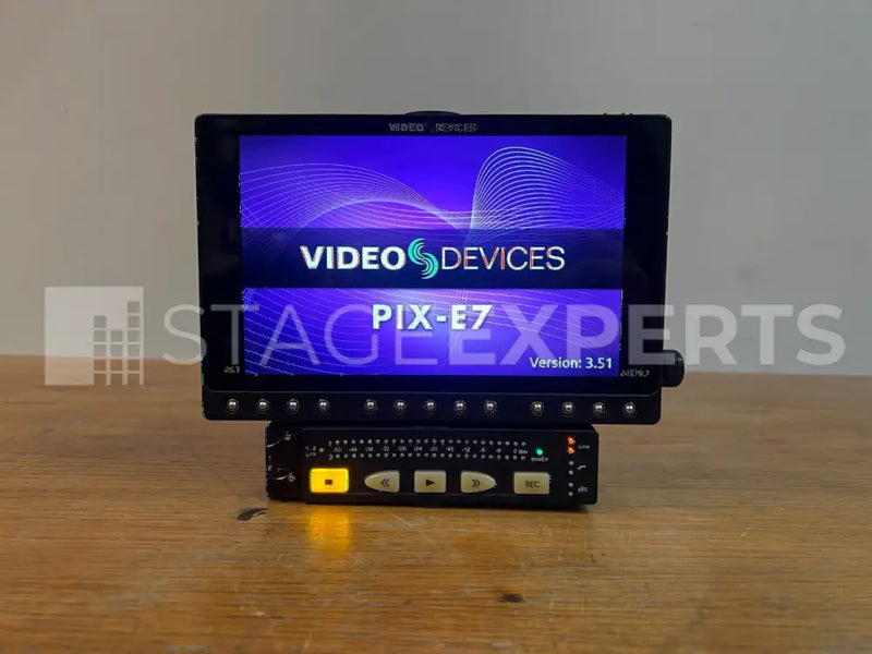 Video Devices PIX-E7 4K Monitor-Recorder with XLR Kit