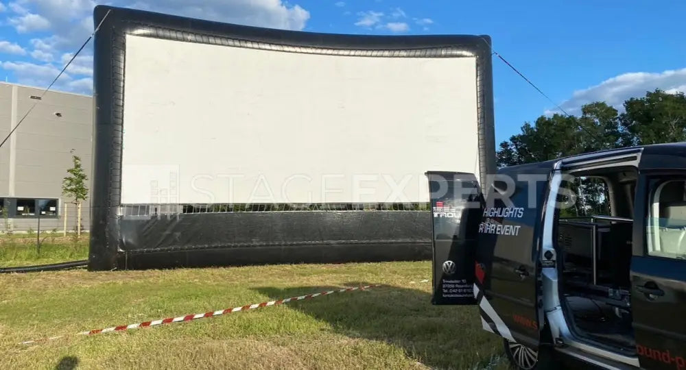 Inflatable Screen 12m x 5.5m Projection Surface, 66 sqm