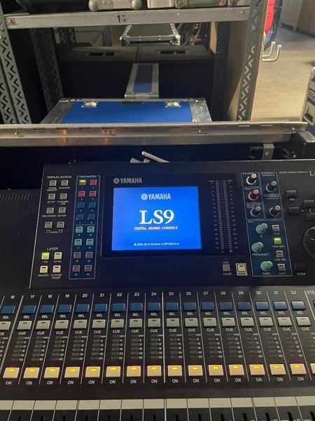 Yamaha LS9-32 with 2x MY16-AUD2 Dante Cards | Digital Mixer
