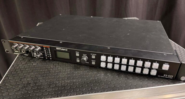 Roland XS‑62S Multi‑Format Matrix Switcher Ex‑Demo Unit
