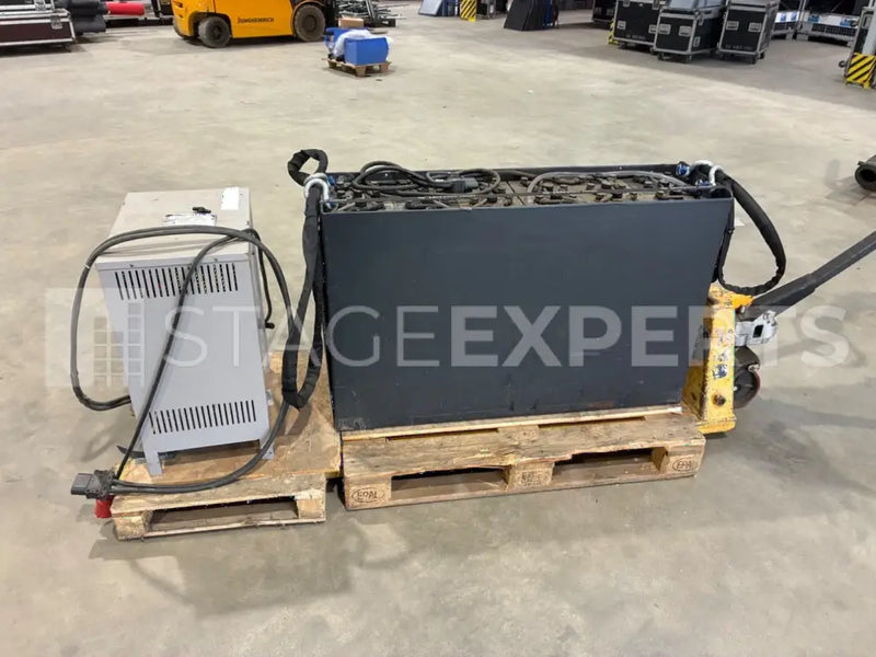 Linde Forklift Truck Battery with Charger – Refurbished 2020