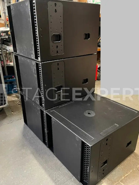 NEXO LS18 Bundle – 4x Subs with Wheelboards & Covers